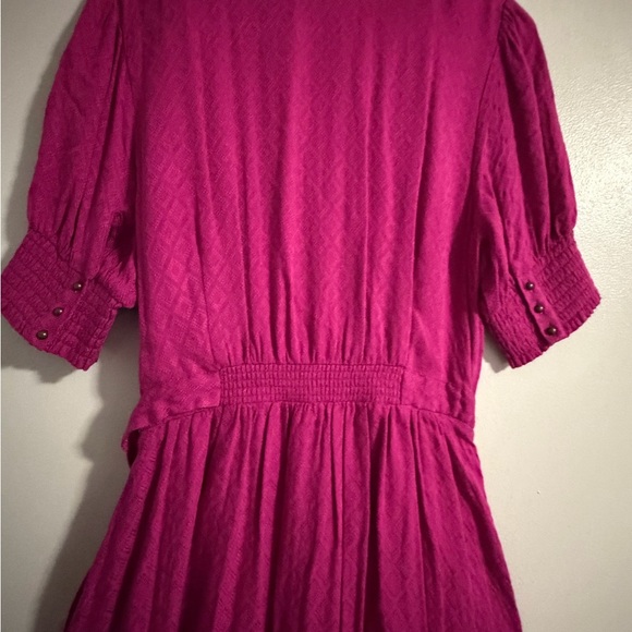 MAEVA Anthropologie Fuchsia Midi Dress - Picture 7 of 9